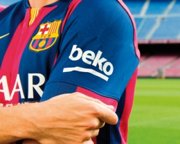 Beko logo op shirt