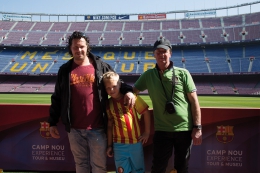 Fanreis maart 2017 - in Camp Nou