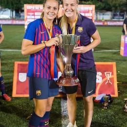 Stefani van der Gragt en Lieke Martens - Catalaanse Supercup